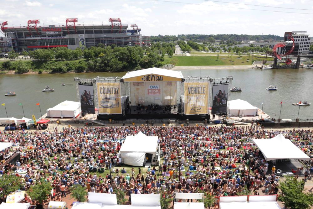 CMA Fest Stage Locations